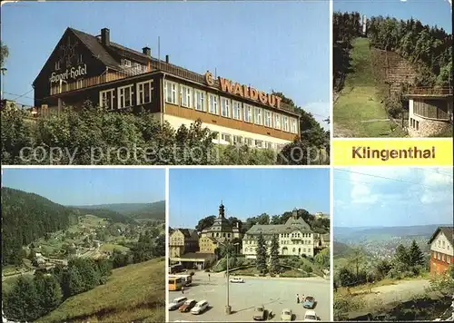 Klingenthal Vogtland Sport Hotel Waldgut Kat. Klingenthal Sachsen