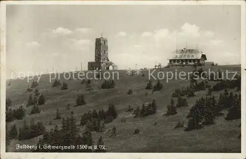 Feldberg Schwarzwald Gaststaette Aussichtsturm Kat. Feldberg (Schwarzwald)