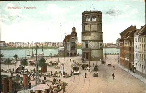 Duesseldorf Burgplatz Kat. Duesseldorf