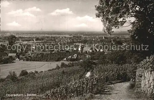 Oberachern Panorama Kat. Achern