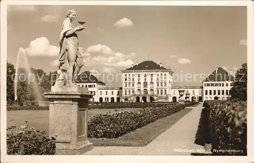 Muenchen Schloss Nymphenburg Kat. Muenchen