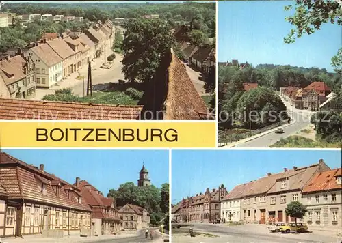 Boitzenburg Kirche Platz  Kat. Boitzenburger Land