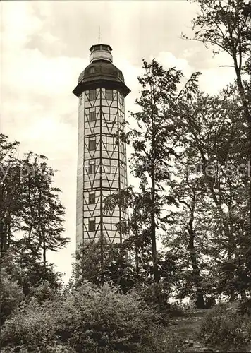 Sondershausen Thueringen Aussichtsturm Possen Kat. Sondershausen