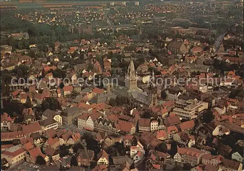 Soest Arnsberg aelteste Stadt Westfalens Altstadt Fliegeraufnahme