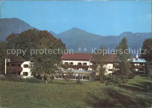 Niederaudorf Privatklinik Kneipp Sanatorium Dr Arnold Alpenblick Kat. Oberaudorf