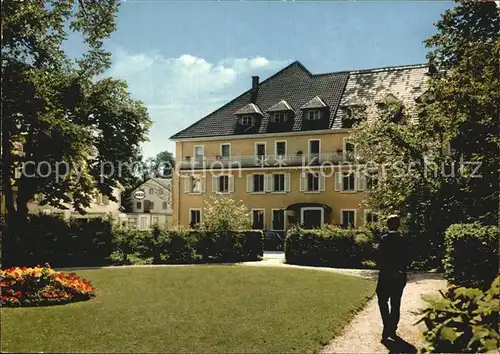Koenigsfeld Schwarzwald Herrenhuter Haus Hotel Pension Tagungsstaette Gaestehaus Kat. Koenigsfeld im Schwarzwald