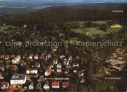 Freudenstadt Haus Bruder Kurmittelhaus Kienberg Schwarzwald Fliegeraufnahme Kat. Freudenstadt