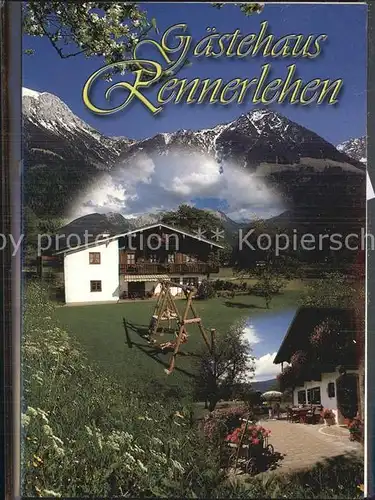 Schoenau Koenigssee Gaestehaus Rennerlehen Kat. Schoenau a.Koenigssee