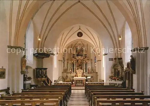 Schoenholthausen Pfarrkirche innen Kat. Finnentrop
