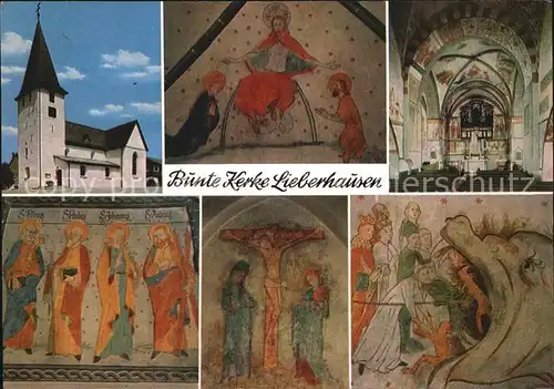 Lieberhausen Bunte Kerke Fresken Kat. Gummersbach