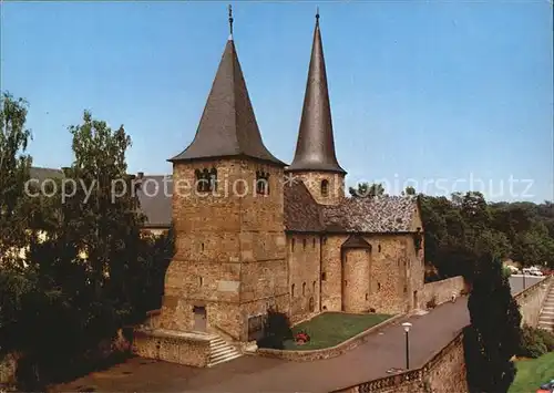 Fulda St Michaelskirche Rotunde Krypta aus dem Jahre 822 Barockstadt Kat. Fulda