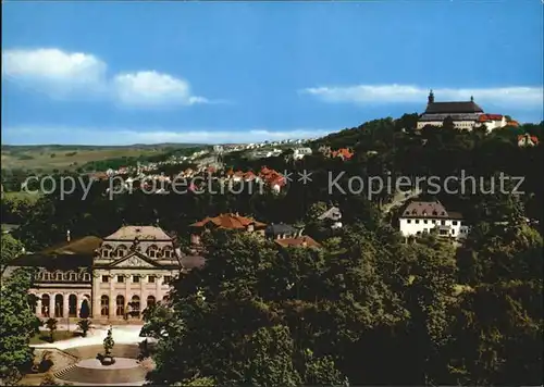 Fulda Barockstadt Blick zur Orangerie Frauenberg Kloster Kat. Fulda