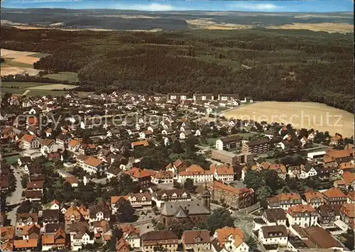 Arolsen Bad Heilbad im Ferienland Waldeck Fliegeraufnahme Kat. Bad Arolsen