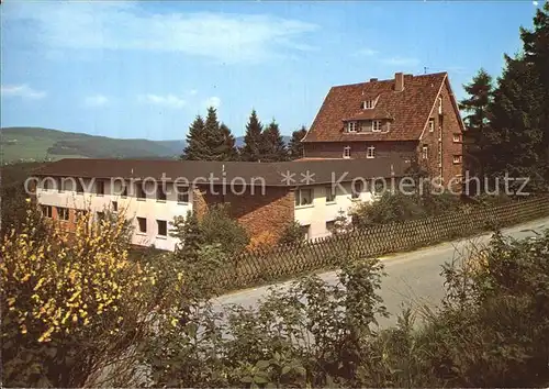 Bergneustadt Jugendherberge an der Aggertalsperre Cornely Karte Nr 12658 H Kat. Bergneustadt