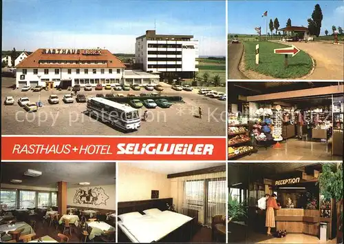 Seligweiler Hotel Rasthaus Autobahnausfahrt Ulm Ost Kat. Ulm Donau