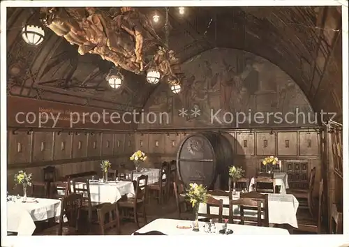 Leipzig Auerbachs Keller Alter historischer Keller Kat. Leipzig