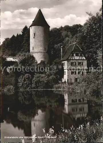 Dinkelsbuehl Faulturm Kat. Dinkelsbuehl