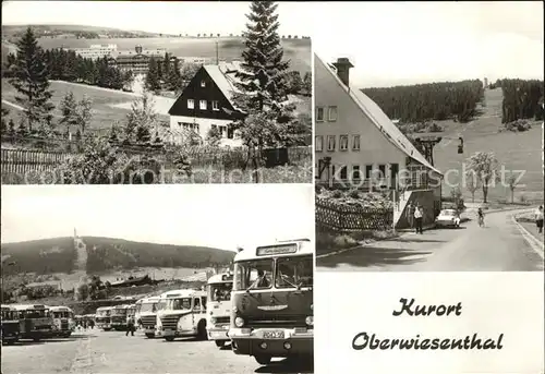Oberwiesenthal Erzgebirge Ferienheim Aktivist Schwebebahn Talstation Kat. Oberwiesenthal