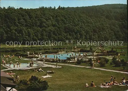 Gieselwerder Freibad Kat. Oberweser