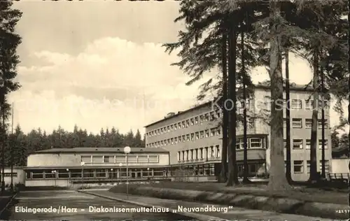 Elbingerode Harz Diakonissenmutterhaus Neuvandsburg Kat. Elbingerode Harz