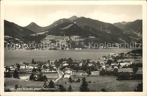 Bad Wiessee Tegernsee Panorama Kat. Bad Wiessee