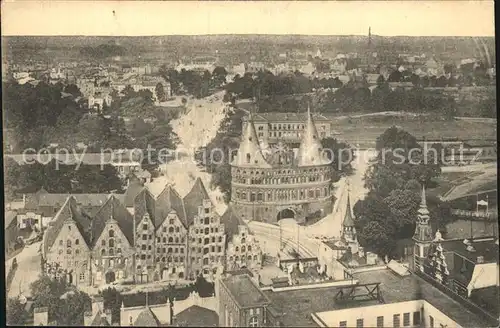 Luebeck Petrikirchturm Aussichtspunkt Kat. Luebeck