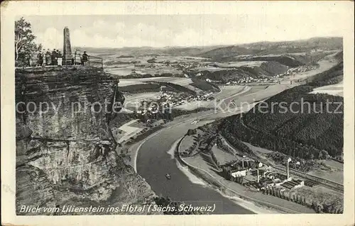 Lilienstein Elbtal Kat. Bad Schandau