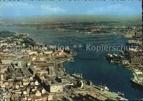 Kiel Fliegeraufnahme Hafen Kat. Kiel