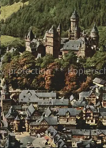 Braunfels Fliegeraufnahme mit Schloss Kat. Braunfels