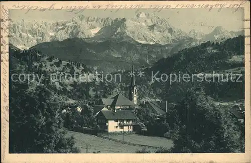 Partenkirchen Dreitorspitze Kat. Garmisch Partenkirchen