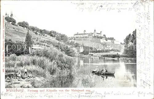 Wuerzburg Festung Kaepelle  Kat. Wuerzburg