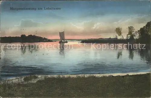 Lehnitz See Morgenstimmung Kat. Oranienburg