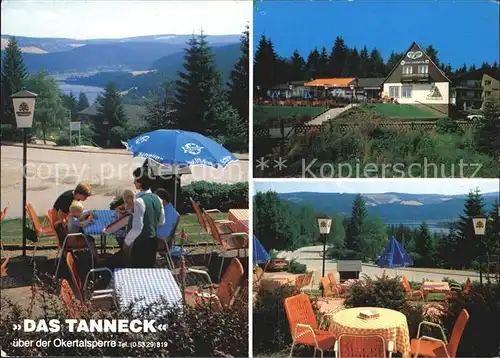 Schulenberg Oberharz Hotel Restaurant Das Tanneck Okertalsperre Kat. Schulenberg im Oberharz