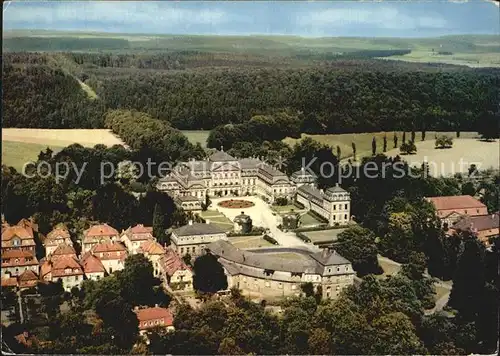 Arolsen Bad Schloss Luftkurort Fliegeraufnahme Kat. Bad Arolsen