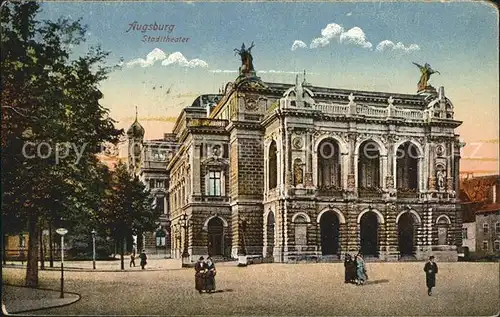 Augsburg Stadttheater Kat. Augsburg