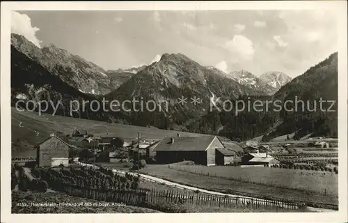 Hinterstein Bad Hindelang Hinterdorf