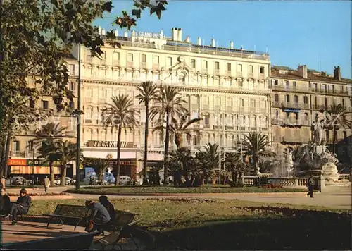 Toulon Var Place de la Liberte et Grand Hotel Kat. Toulon
