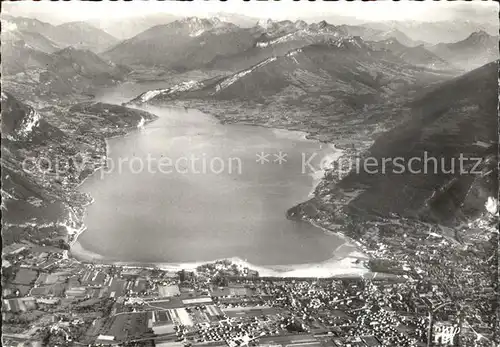 Annecy Haute Savoie Fliegeraufnahme et son Lac Kat. Annecy