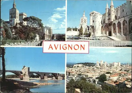 Avignon Vaucluse Br?ckenpartie Kat. Avignon