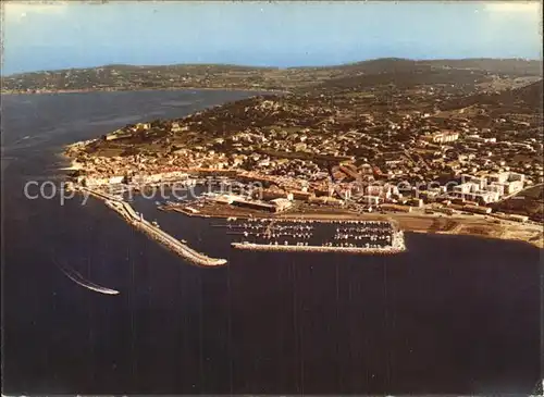 Saint Tropez Var Fliegeraufnahme mit Hafen Kat. Saint Tropez