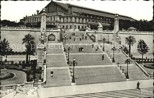 Marseille Les Escalliers de la Gare Kat. Marseille