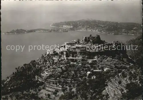 Eze Alpes Maritimes Fliegeraufnahme Cap Ferrat