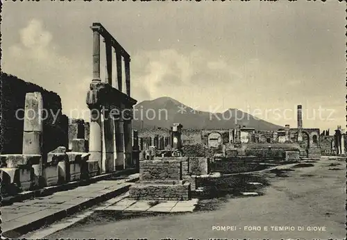 Pompei Foro e Tempio di Giove