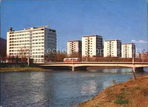 Skopje Skoplje Bruecke ueber Vardar Kat. ueskueb Uskub