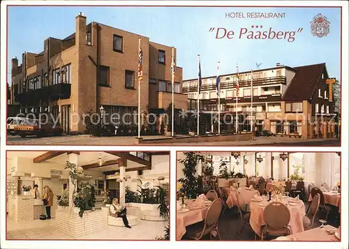Ede Netherlands Hotel Restaurant De Paasberg Kat. Ede