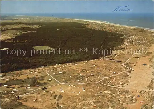 Vlieland Fliegeraufnahme Kampeerterrein Stortemelk Kat. Niederlande