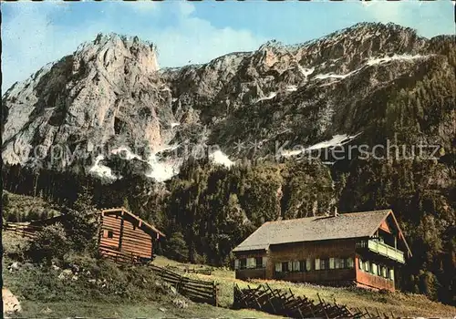 Abtenau Karalpe mit Traunstein Tennegebirge Kat. Abtenau