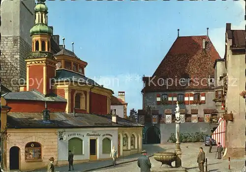 Hall Tirol Solbad Oberer Stadtplatz Kat. Hall in Tirol