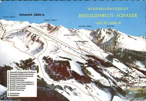 Heiligenblut Kaernten Wintersportgebiet Heiligenblut Scharek Kat. Heiligenblut