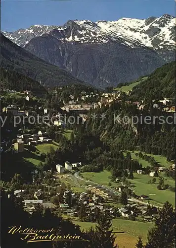 Bad Gastein Fliegeraufnahme an Tauernbahn Radhausberg Bad Bruck Kat. Bad Gastein